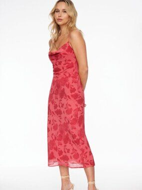 Dynamite - Estera Cowl Neck Slip Maxi Dress